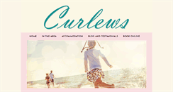 Desktop Screenshot of curlewscottage.co.uk