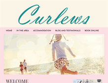 Tablet Screenshot of curlewscottage.co.uk